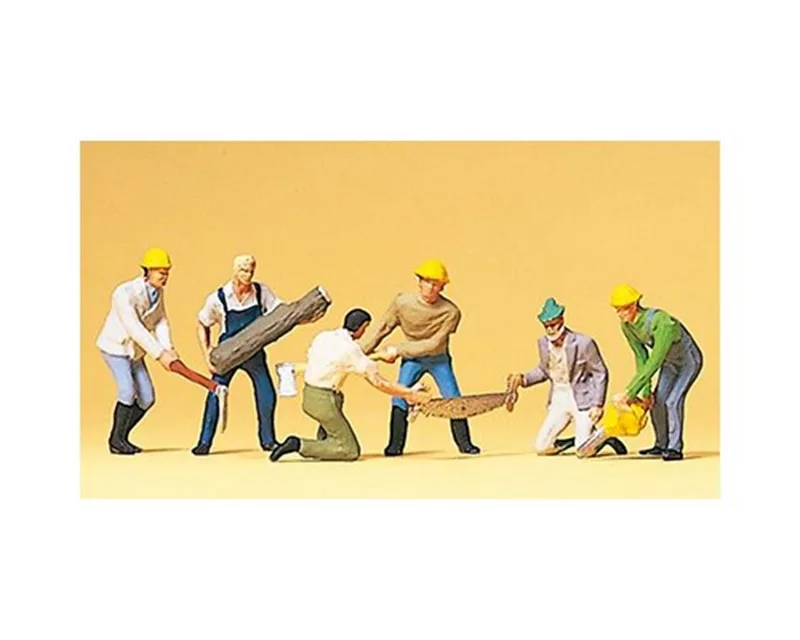 Preiser 10042 1/87 Ölçek orman işçileri Figürleri