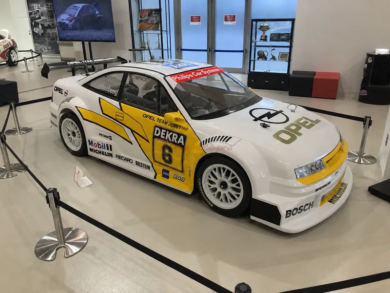 1/8 Opel Calibra V6 DTM Boyasız şeffaf Kaporta