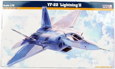 Mistercraft F007 1/72 YF-22 Lightning II Savaş Uçağı Demonte Plastik Maketi