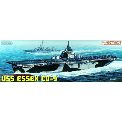 Dragon 7049 1/700 USS Essex CV-9 Uçak Gemisi Maketi