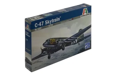Italeri 0127S 1/72 C-47 Skytrain Askeri Uçak Demonte Plastik Maketi