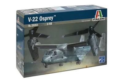 Italeri 2622S 1/48 V-22 Osprey Savaş Uçağı Demonte Plastik Maketi