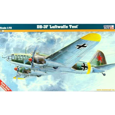 Mistercraft F021 1/72 DB-3F Luftwaffe Test Uçağı Demonte Plastik Maketi