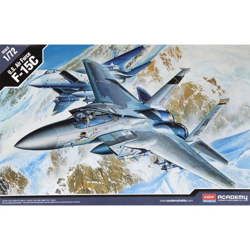 Academy 12476 1/72 U.S. Air Force F-15C Savaş Uçağı Demonte Plastik Maketi