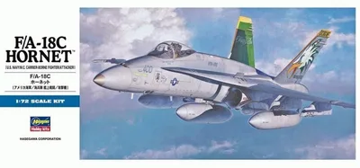 Hasegawa D8 00438 1/72 Ölçek F/C-18C Hornet Savaş Uçağı Plastik Model Kiti