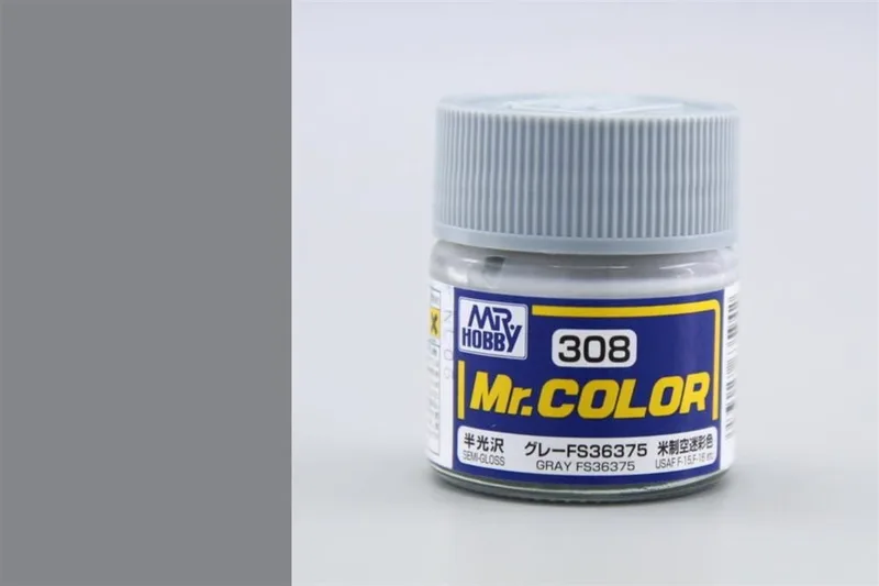 Gunze C308 10 ml. Gray FS36375, Mr.Color Serisi Maket Boyası