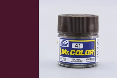 Gunze C041 10 ml. Red Brown, Mr.Color Serisi Maket Boyası