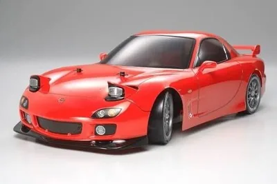 1/10 Tamiya Mazda RX-7 190 mm Boyasız Şeffaf Kaporta
