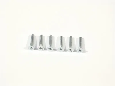 FLAT HEAD SCREW M3x18mm (6pcs)