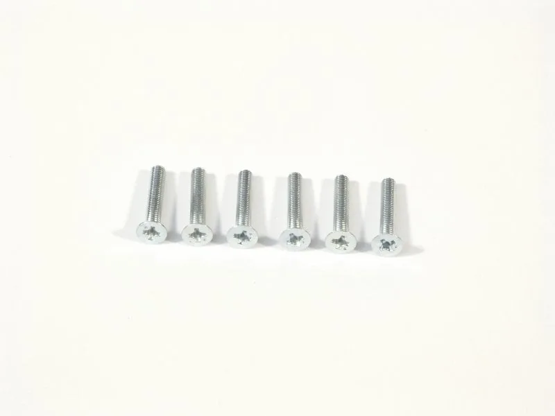 FLAT HEAD SCREW M3x18mm (6pcs)