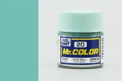 Gunze C020 10 ml. Light Blue, Mr.Color Serisi Maket Boyası