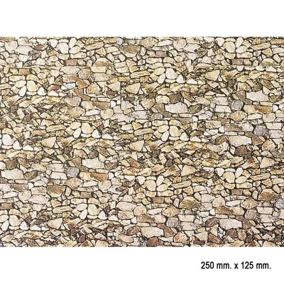 Faller 222562 1/160 Taş Desenli Dekor Kağıdı, 25 X 12,5 Cm.