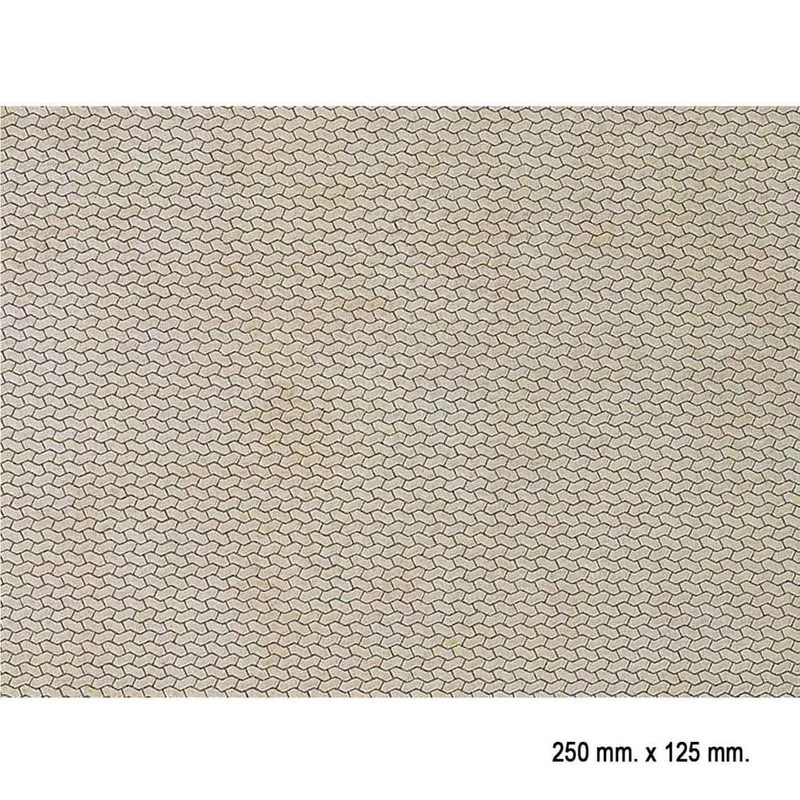 Faller 170600 1/87 Parke Taşı Desenli Dekor Levhası - 25 X 12,5 Cm.