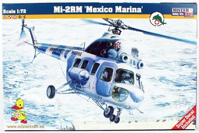 Mistercraft D150 1/72 Mi-2 (Meksika Donanması) Helikopteri Demonte Plastik Maketi