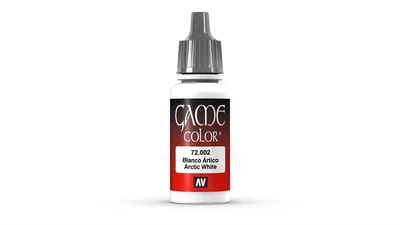 Vallejo 72002 17 ml. Arctic White, Game Color Serisi Model Boyası
