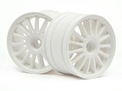 WR8 TARMAC WHEEL WHITE (2.2 WR8/Use with 2.2''(57mm) tires (2PCS)