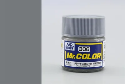 Gunze C306 10 ml. Gray FS36270, Mr.Color Serisi Maket Boyası