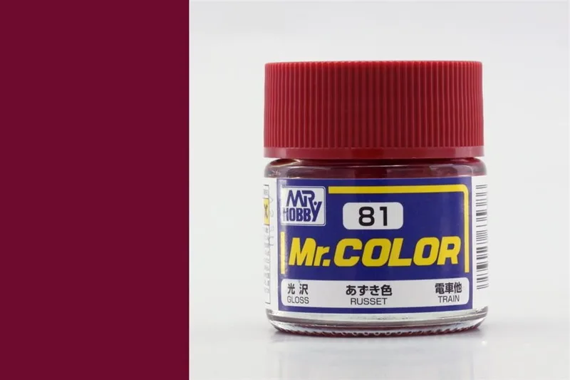 Gunze C081 10 ml. Russet, Mr.Color Serisi Maket Boyası