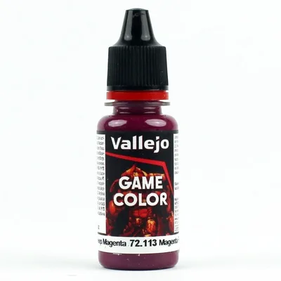 Vallejo 72113 18 ml. Deep Magenta, Game Color Serisi Model Boyası