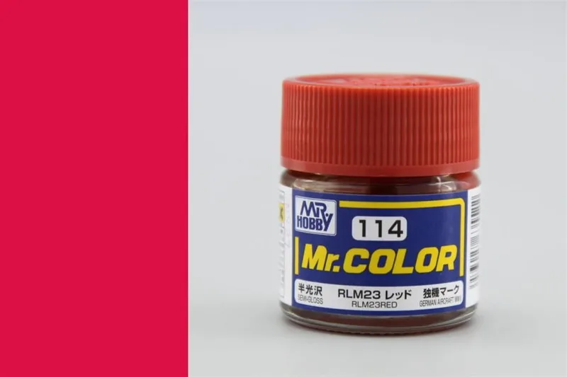 Gunze C114 10 ml. RLM23 Red, Mr.Color Serisi Maket Boyası