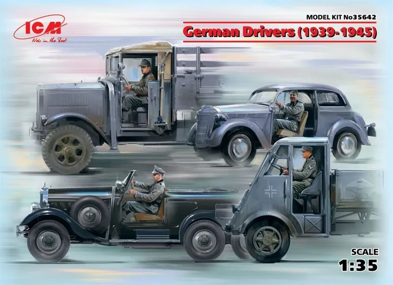 35642 German Drivers (1939-1945) (4 figures) (100%