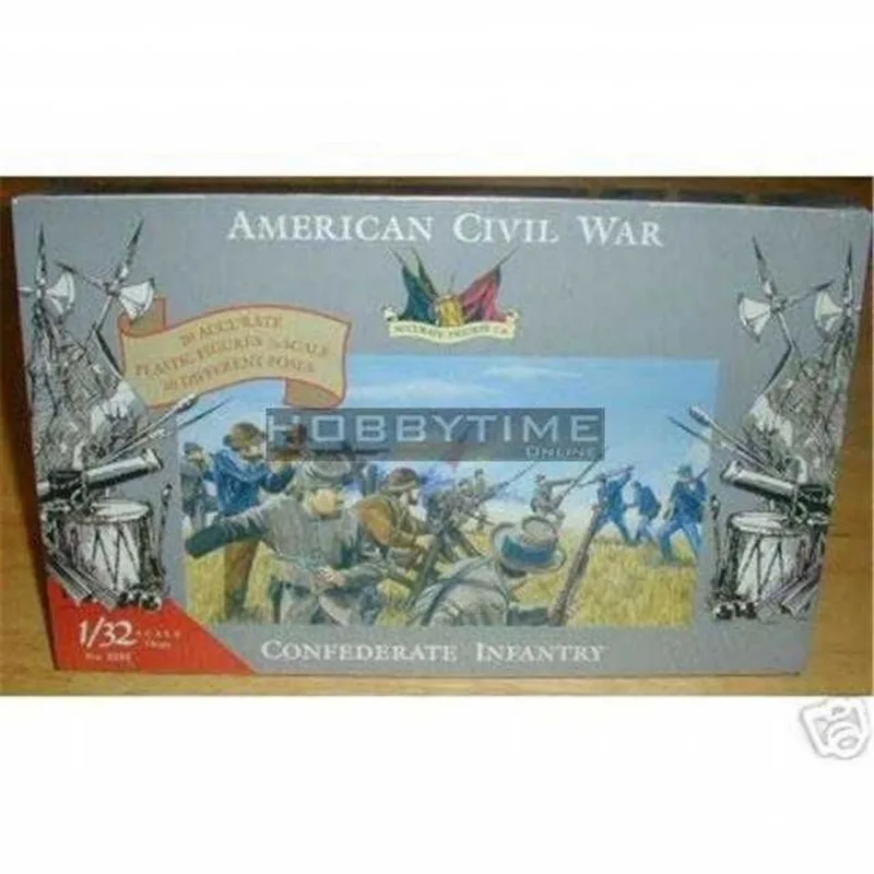 3203 1/32 CIVIL WAR - CONF INFANTRY