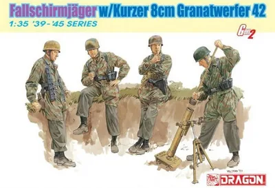 Dragon 6373 1/35 Ölçek Paraşütçü Askerler Figürleri Plastik Model Kiti
