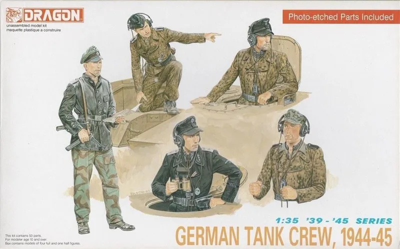 6014 1/35 WAFFEN SS TANK CREW 1944/45