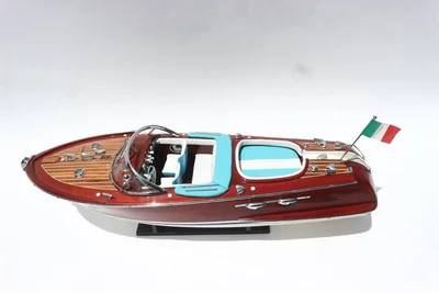 GIANHIEN SB0029P40 ÖZEL RIVA AQUARAMA AHŞAP GEMİ MAKETİ