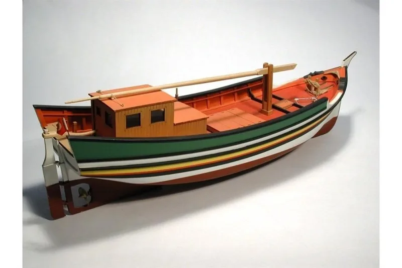 Tersane Model 002 1/32 Sürmene Takası, Demonte Ahşap Tekne Kiti