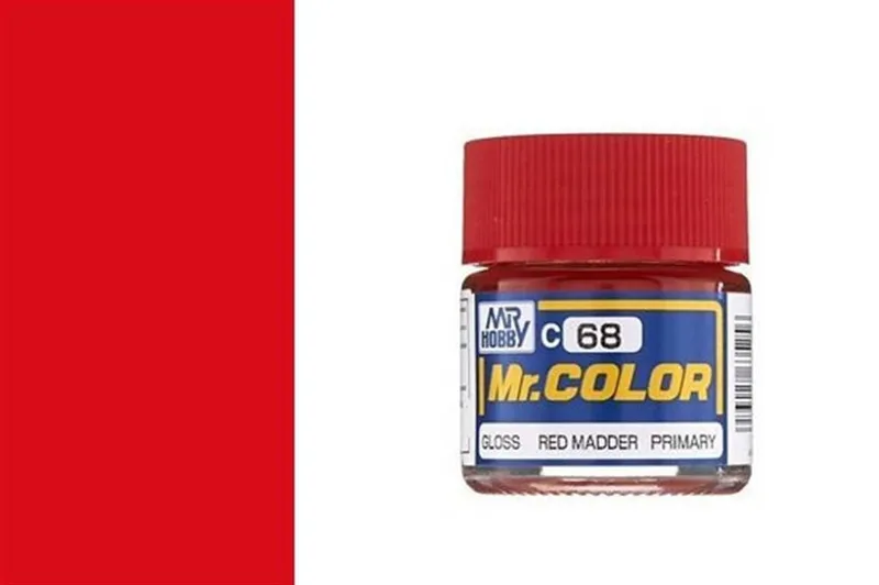 Gunze C068 10 ml. Madder Red, Mr.Color Serisi Maket Boyası
