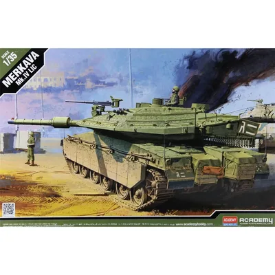 Academy 13227 1/35 Merkava Mk.IV LIC Tank Demonte Plastik Maketi