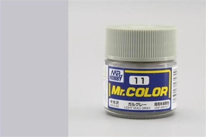 Gunze C011 10 ml. Light Gull Gray, Mr.Color Serisi Maket Boyası