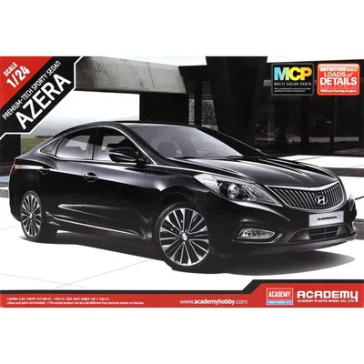 Academy 15121 1/24 Hyundai Grandeur HG Azera Binek Aracı Demonte Plastik Maketi