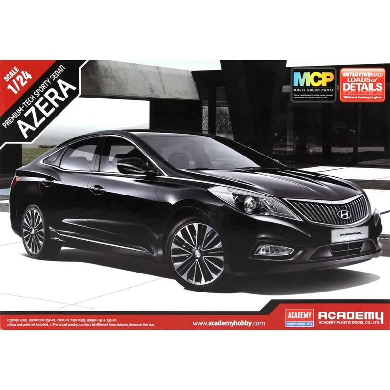 Academy 15121 1/24 Hyundai Grandeur HG Azera Binek Aracı Demonte Plastik Maketi