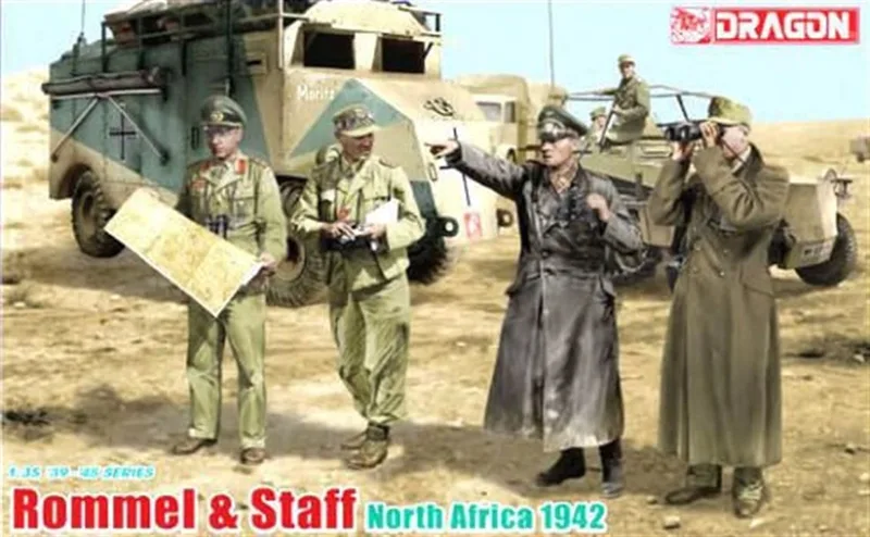 6723 1/35 ROMMEL & HIS STAFF