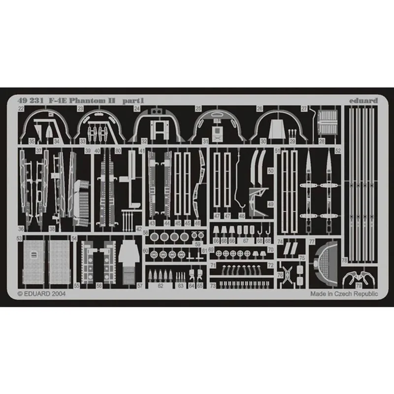EDUARD 49231 1/48 F-4E Maket Detay Seti