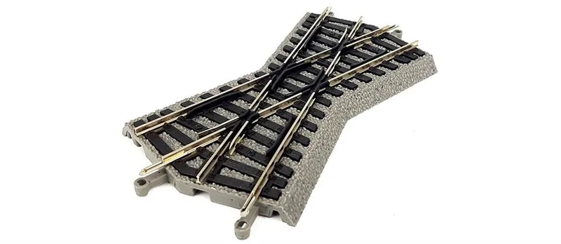 PIKO A-track w roadbed, Crossing K30