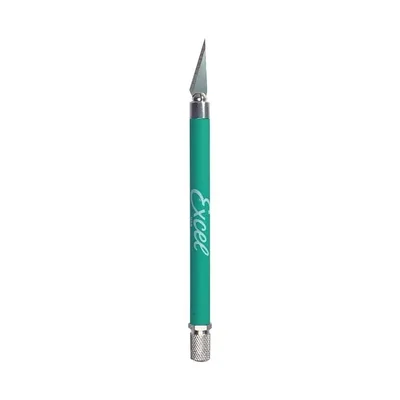 Excel 16022 K18 Alüminyum Hobi Maket Bıçağı Yeşil