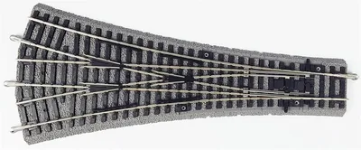 PIKO A-track w roadbed, Three Way Switch W3