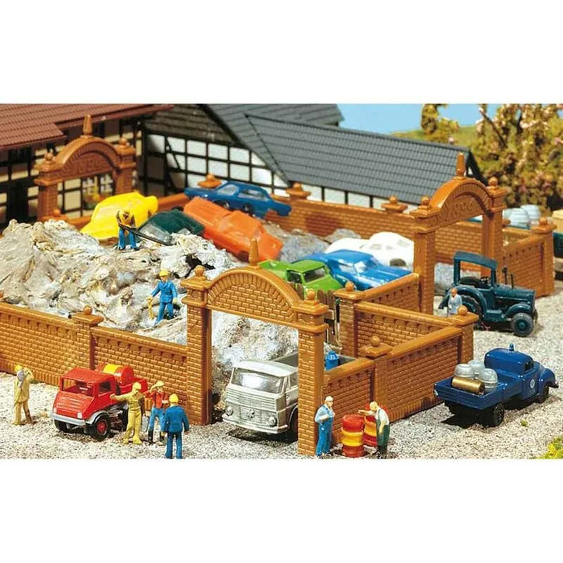 Faller 272405 1/160 Fabrika Duvarı Demonte Plastik Maketi