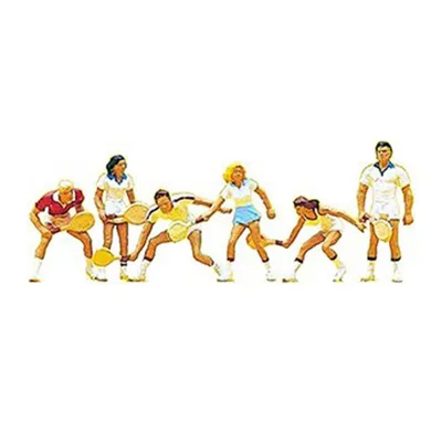 Preiser 10078 1/87 Ölçek tenisçiler Figürleri