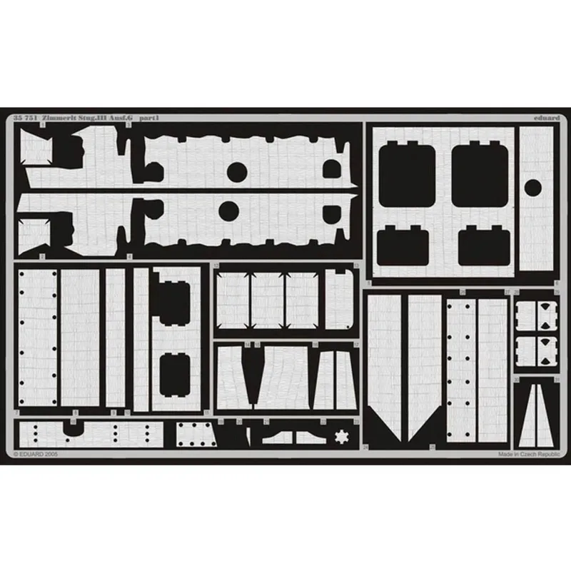 EDUARD 35751 1/35 Zimmerit StuG.III Ausf.G FOR DRA