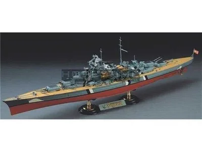 Academy 14109 1/350 Bismarck (1453) Savaş Gemisi Demonte Plastik Maketi