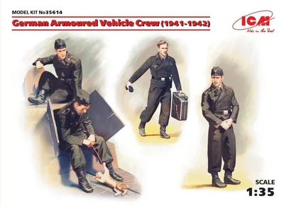 35614 German Armoured Vehicle Crew (1941-1942) (4
