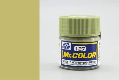 Gunze C127 10 ml. Cockpit Color (Nakajima), Mr.Color Serisi Maket Boyası