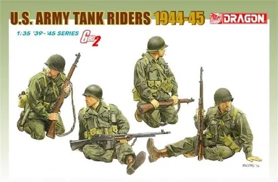 Dragon 6378 1/35 Ölçek Tank Mürettebatı (1944-45) Asker Figürleri Plastik Model Kiti