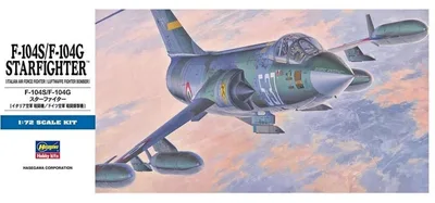 Hasegawa D17 00447 1/72 Ölçek F-104S/F-104G Starfighter Savaş Uçağı Plastik Model Kiti