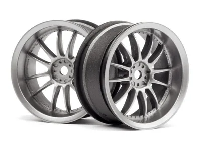 WORK XSA 02C WHEEL 26MM LIGHT GUNMENTAL (3MM offset /2PCS)