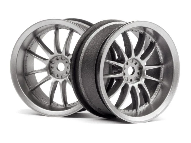 WORK XSA 02C WHEEL 26MM LIGHT GUNMENTAL (3MM offset /2PCS)